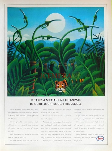 Esso petrol oil tiger - petrol, 'tiger'