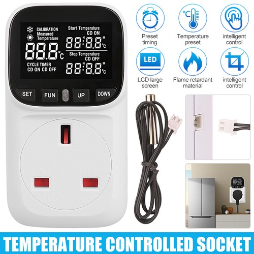 Digital thermostat plug - digital,