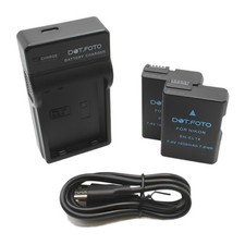 2x EN-EL14a Battery+USB