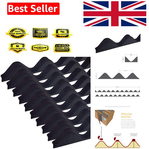 Black corrugated sheet - 10,