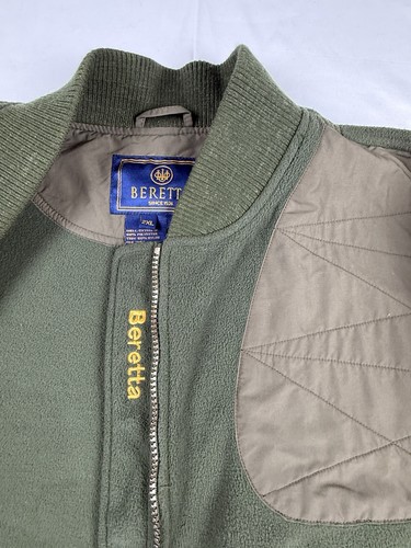 Beretta fleece jacket mens - beretta, 2xl