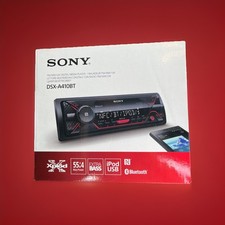 Sony DSX-A410BT Car Stereo Receiver – Bluetooth USB NFC iPod AUX – NEW In BOX