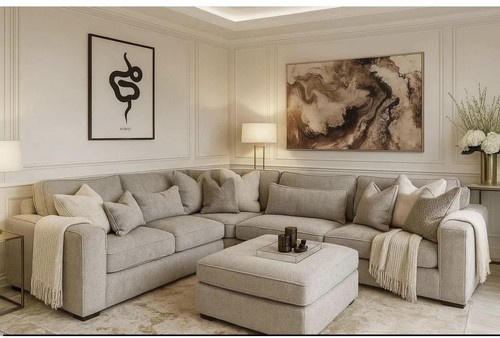 New ruby corner sofa - new, full