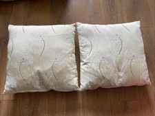 2  Floral Patterned Cushions 17 Inch Square