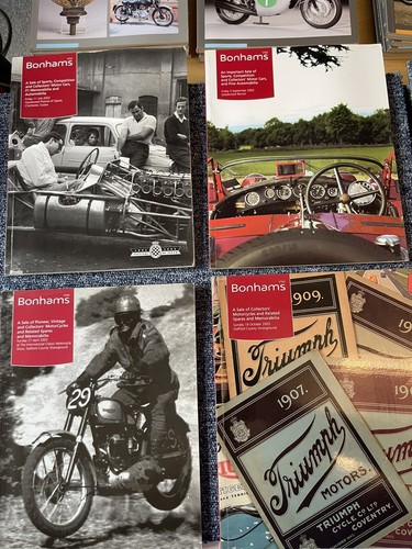 Bonhams car auction catalogue - car,