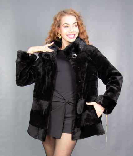 9739 new amazing black sheared - new,