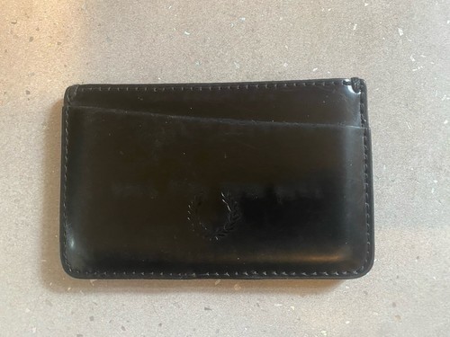 Fred perry black leather - perry,
