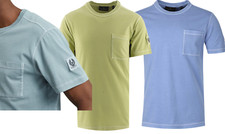 BELSTAFF GANGWAY CHEST POCKET CLASSIC T-SHIRT TEE CREW NECK SUMMER TOP
