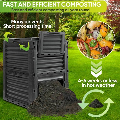80gal garden large compost bin - 80gal,