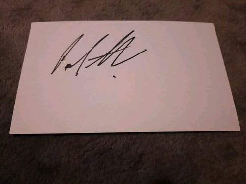 Signed paul smith lincoln - paul,