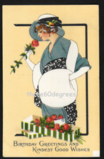 Vintage Tuck Art Deco