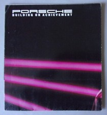 PORSCHE RANGE orig 1987 UK Mkt Large Sales Brochure  924 S 944 911 Turbo 928 959