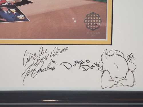 Disney cel donald duck - donald,