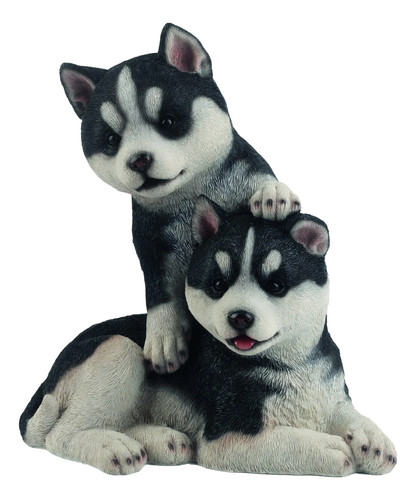 Husky puppies ornament - husky,