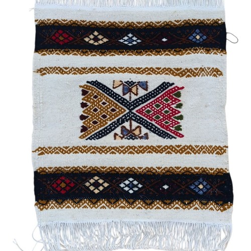 Handwoven algerian berber wool - handwoven,
