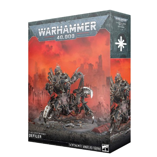 Chaos space marines - marines, defiler