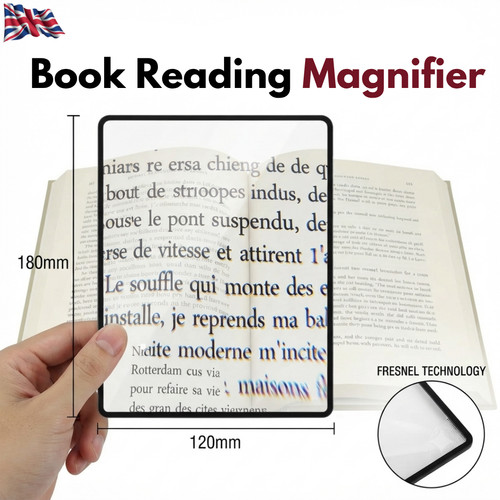 Book magnifier for - book, reading