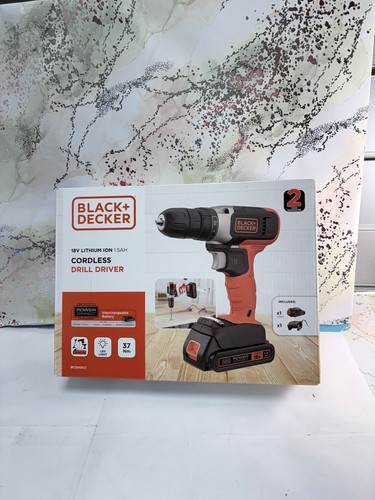 Black decker cordless drill - black,