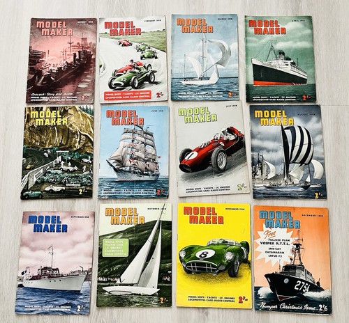 Model maker magazine 1958 - maker,
