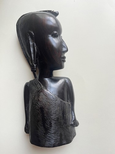 Vintage african hand carved - vintage,