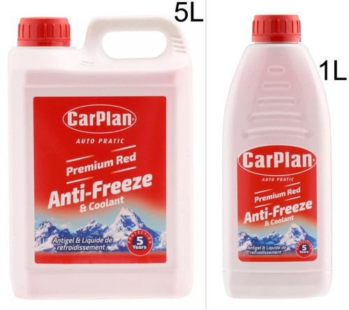 Carplan premium red antifreeze - red,