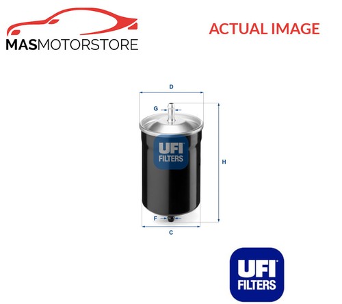 Engine fuel filter ufi - ufi, 3150000