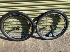26" Mountain bike wheel set. Hope hubs DT Swiss rims