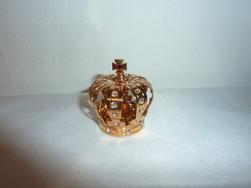Gold plated with swarovski - with,