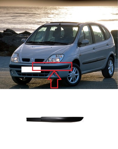 New front bumper - front, trim