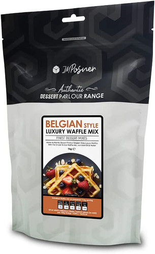 Luxury belgian style waffle - luxury,