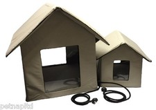 Dog Cat Bed- Heated Pet House