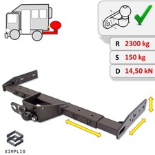 Highly universal towbar for