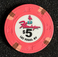 Flamingo Casino Las Vegas Nevada $5 Chip 2011