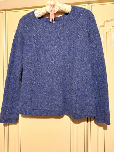 Womens blue denim - mix, knit