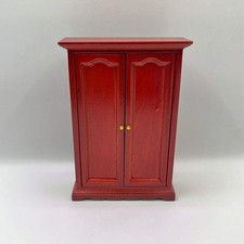 Dolls house mahogany - dolls,