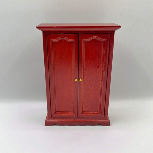 Dolls house mahogany double - dolls,