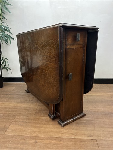 Antique art deco drop leaf - art,