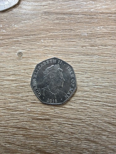 2018 isle man 50p fifty - man,