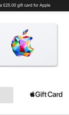 Apple Gift Card Digital - £25