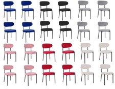 set of 4 Velvet Dining Chairs