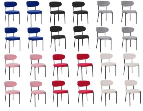 Set velvet dining - set, chairs