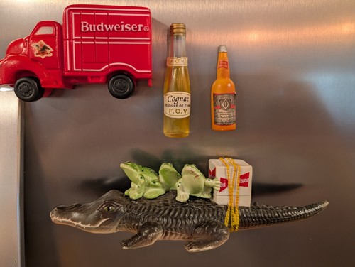 Vtg budweiser frogs - budweiser,