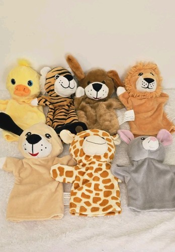 Bundle plush hand puppets - of,