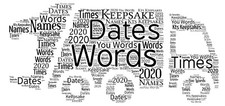 word art picture personalised