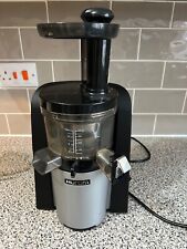 Hurom HU-700 1st Generation Slow Juicer – Silver Chrome – Excellent Condition!