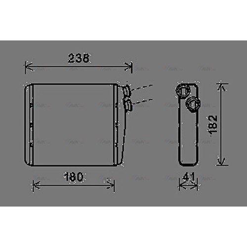 Heat exchanger for - for, volvo