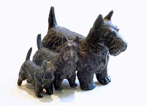Scottish terrier dog figurines - terrier,