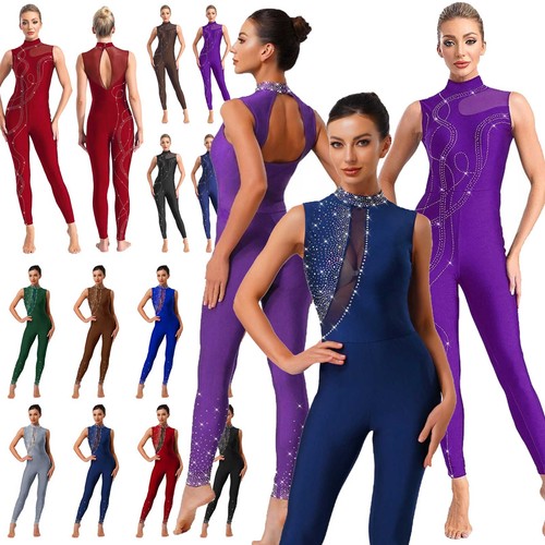 Womens rhinestones gymnastics - womens,