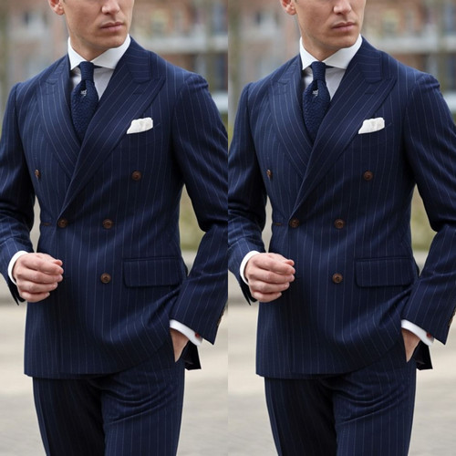 Striped men suits business - suits,