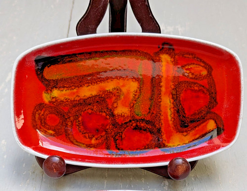 Vintage mcm 60s poole pottery - mcm,